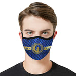 DELUXE BLU Mouth Mask in One Piece (2 Filters Included)