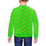 EXCELLENCE SKUNK All Over Print Crewneck Sweatshirt for Kids (Model H29)