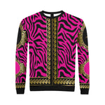 PRIVILEGE PINKISH All Over Print Crewneck Sweatshirt for Men