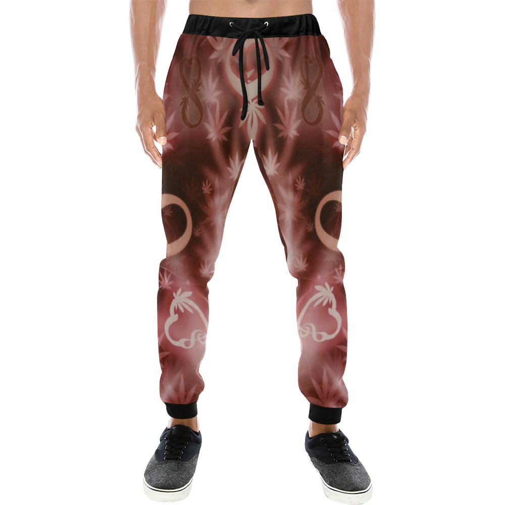 INFINITY RED COSMOS Men's Sweatpants
