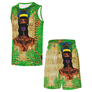 TROPICAL SKI MASK KWEEN All Over Print Basketball Uniform