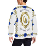 BLUE ROSES LCC All Over Print Crewneck Sweatshirt for Men