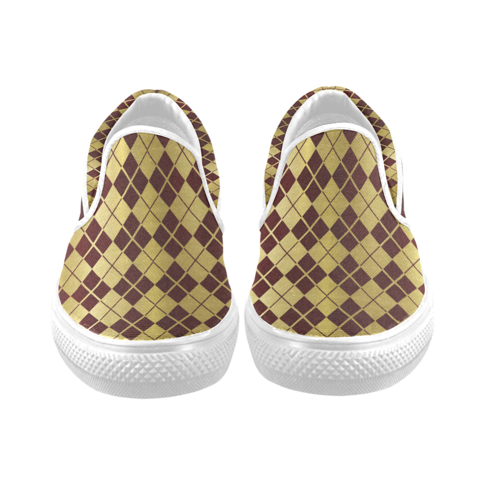 ARLEQUIN BRDX  Unusual Slip-on Canvas Shoes