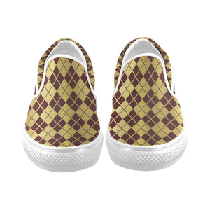 ARLEQUIN BRDX  Unusual Slip-on Canvas Shoes
