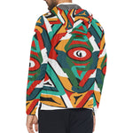 TEMBE ART All Over Print Windbreaker for Unisex