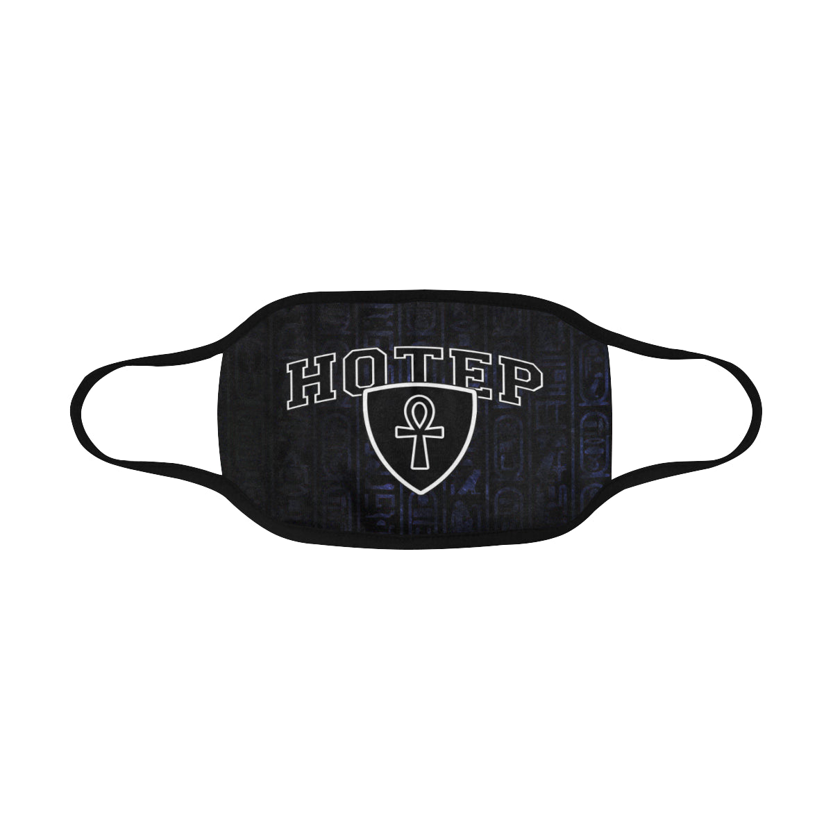 HOTEP ANKH Mouth Mask in One Piece (2 Filters Included)