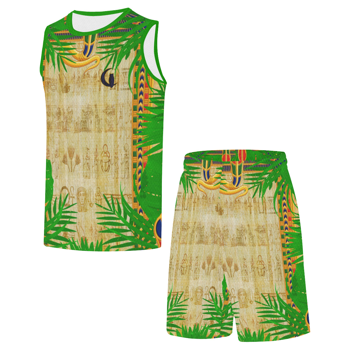 TROPICAL NILE All Over Print Basketball Uniform