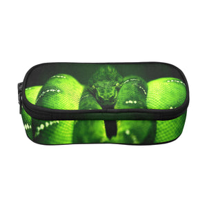 GREEN SNAKE Pencil Pouch/Large