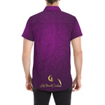 BANDANA LUXURY GRAPES Men's All Over Print Short Sleeve Shirt
