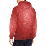 LUXURY RED GANG All Over Print Hoodie for Men (USA Size) (Model H13)