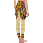 NILE VALLEY All Over Print High-Waisted Leggings (Model L36)