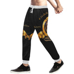 SEKHMET GODDESS BLCWHT Men's All Over Print Sweatpants (Model L11)