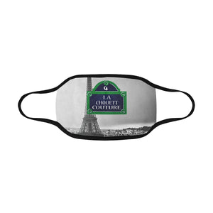 RUE DE PARIS Mouth Mask in One Piece (2 Filters Included)