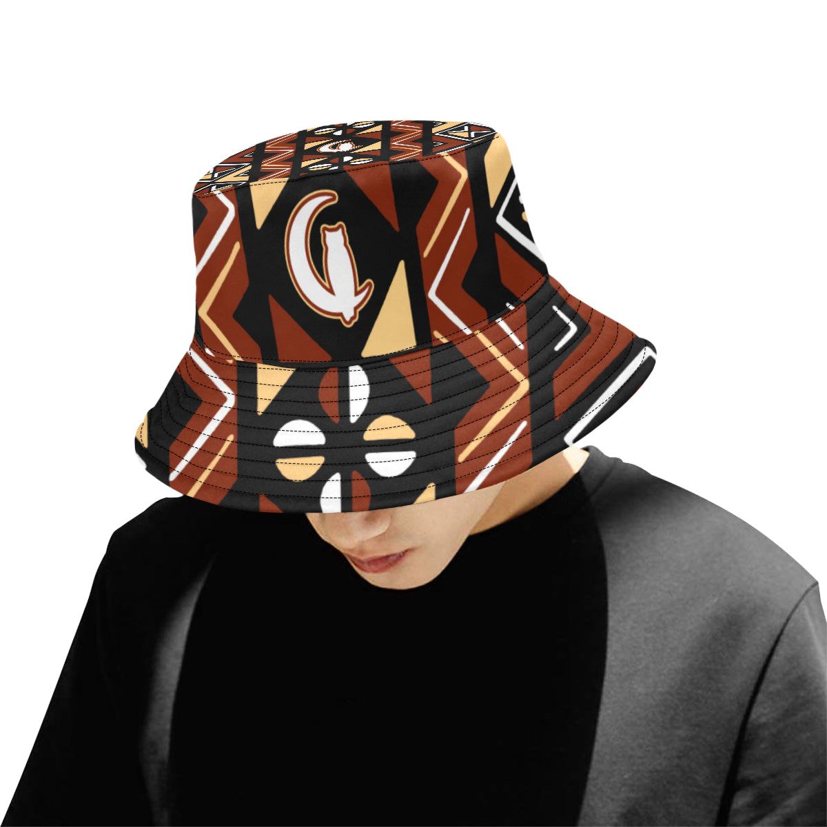 BOGOLAN All Over Print Bucket Hat for Men