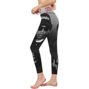 EAZY DUZ IT All Over Print High-Waisted Leggings