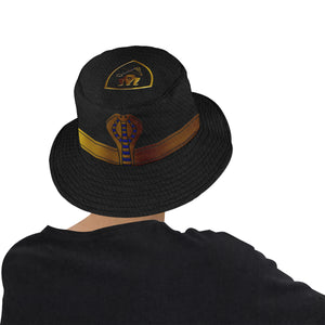 SNAKE SKIN WADJET All Over Print Bucket Hat for Men