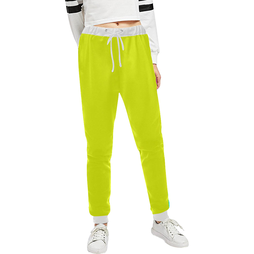 FRESH UP YELLOW Women's All Over Print Sweatpants (Model L11)