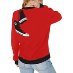 LCC CHUCC T Women's Rib Cuff Crew Neck Sweatshirt