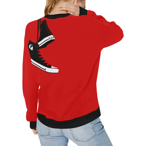 LCC CHUCC T Women's Rib Cuff Crew Neck Sweatshirt