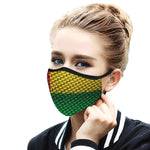 CAP VERT FLAG Mouth Mask in One Piece (2 Filters Included)