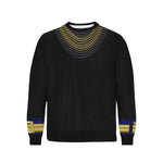 LCC STRASS Men's Rib Cuff Crew Neck Sweatshirt