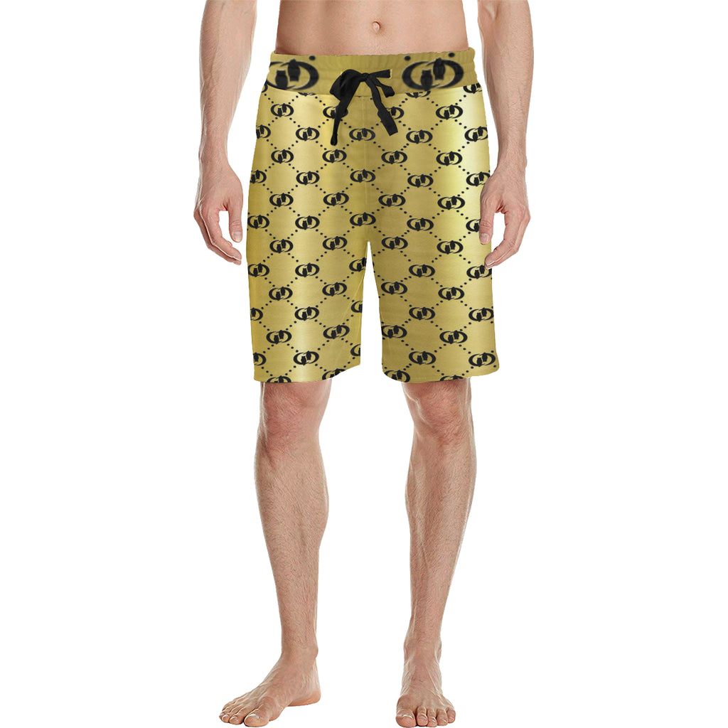 EXCELLENCE GLDBLCC Men's All Over Print Casual Shorts (Model L23)