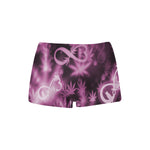 INFINITY PURPLE COSMOS Women's All Over Print Boyshort Panties (Model L31)