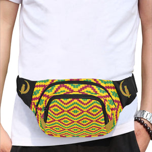 KENTE FRACTAL Fanny Pack/Small