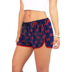 EXCELLENCE BLURED Women's All Over Print Relaxed Shorts