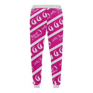 NICE ONE PINKISH Men's All Over Print Sweatpants