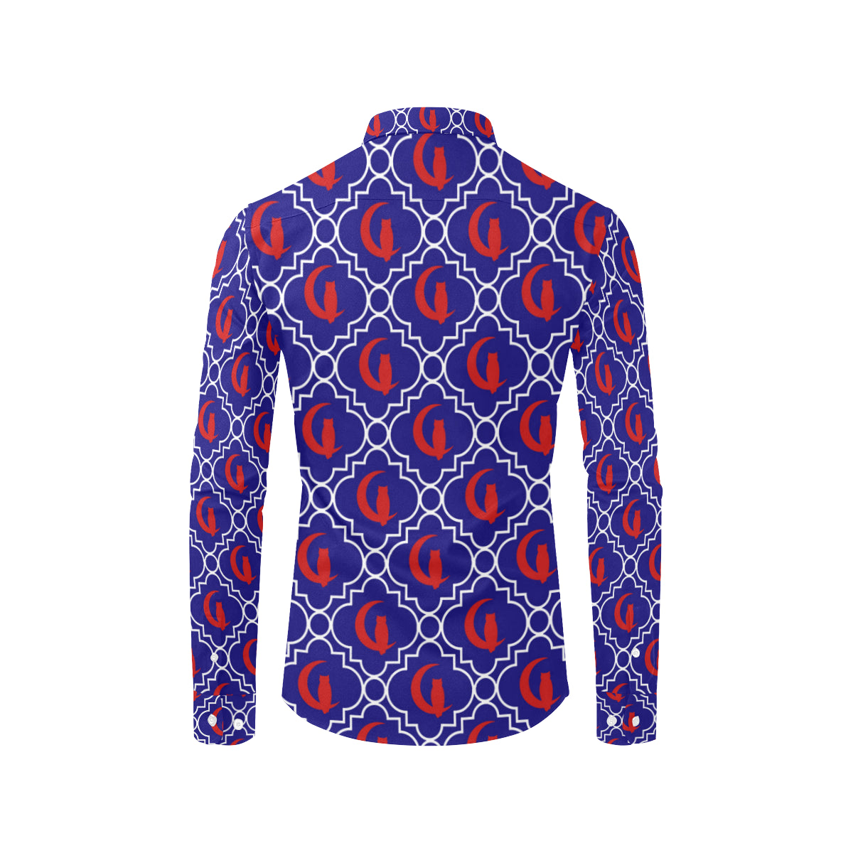 ELEGANCE BLR Men's All Over Print Casual Dress Shirt (Model T61)
