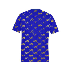 EXCELLENCE BLSKYGLD Men's All Over Print T-Shirt
