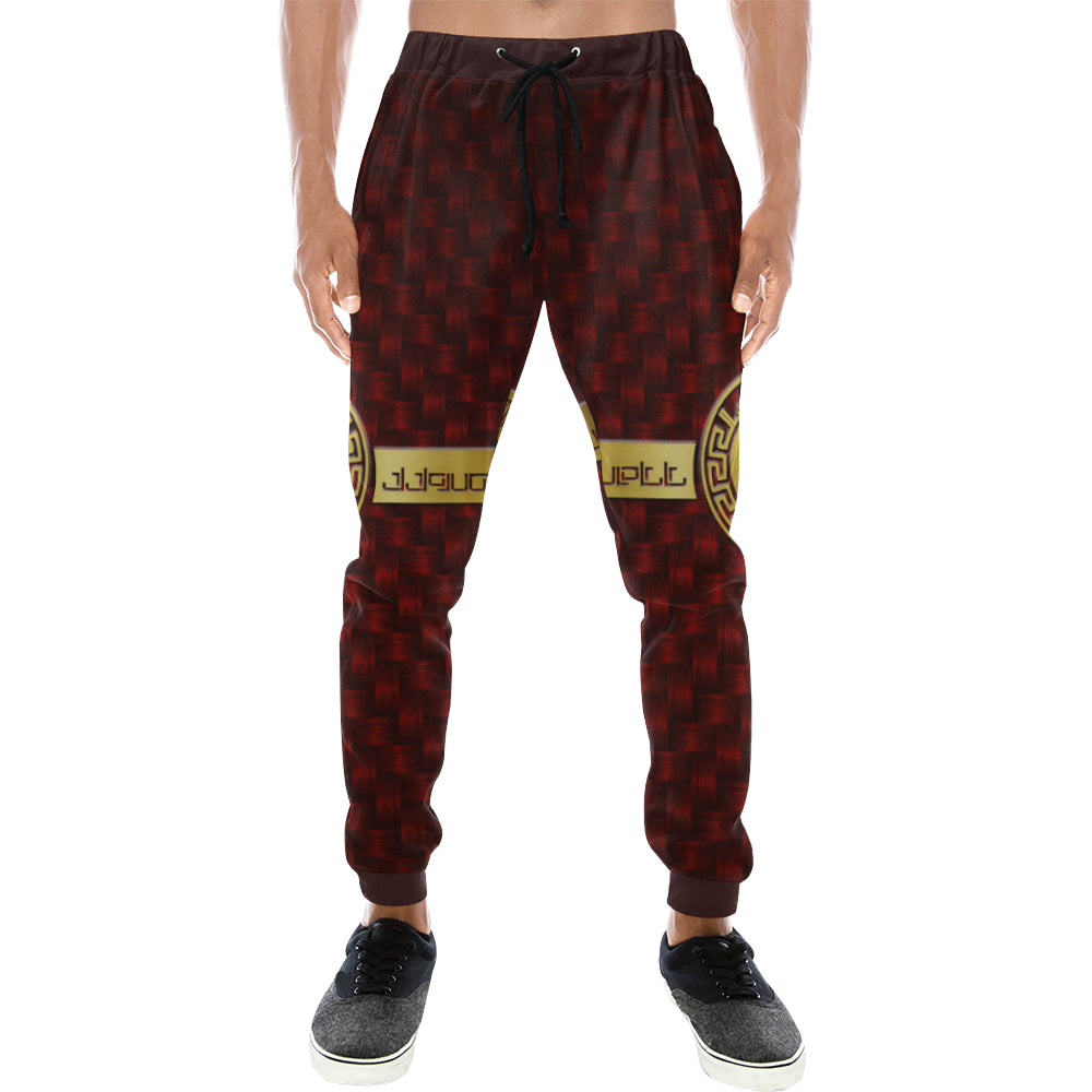 LCC DELUXE RED Men's Sweatpants )