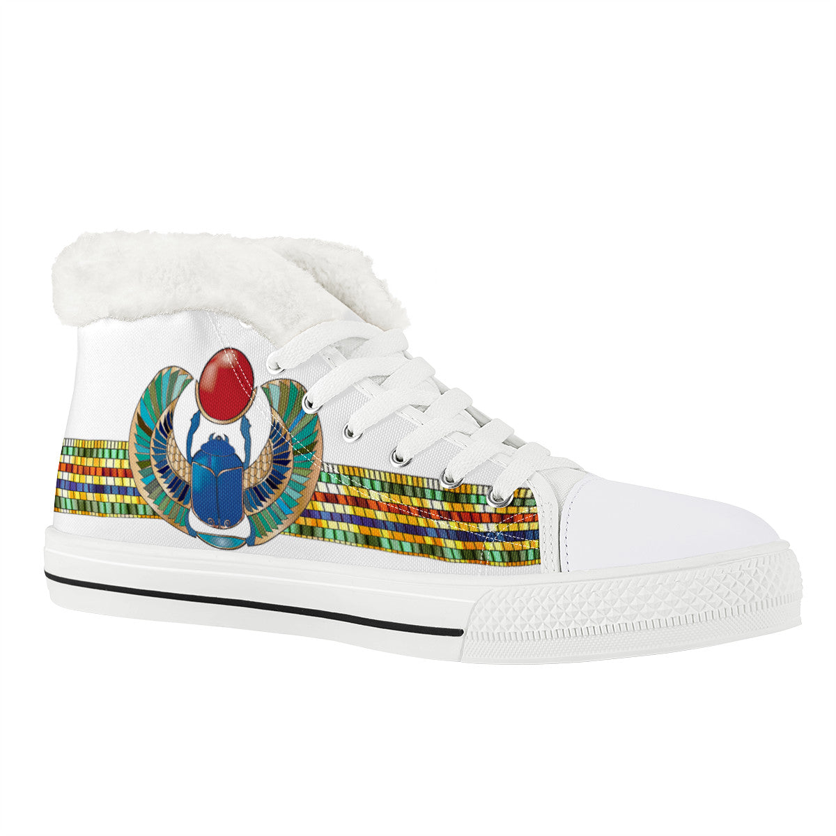 MEDJAY WHT Winter Canvas Shoes