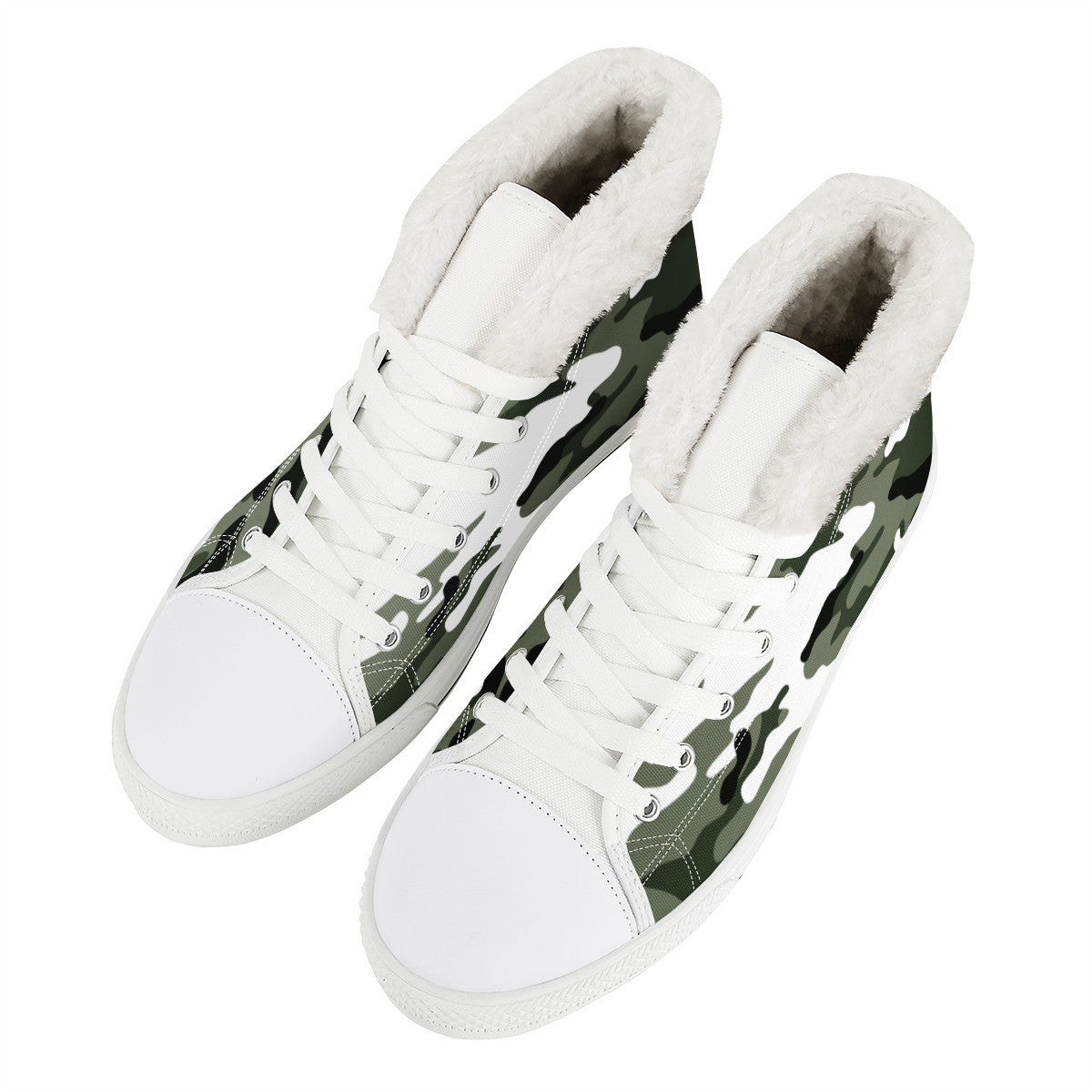 CAMOUFLAGE BLC WINTER CANVAS SHOES