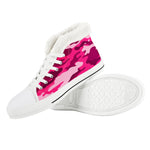 CAMOUFLAGE PINKISH WINTER CANVAS SHOES