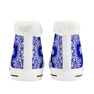 BANDANA Cs'UP WINTER CANVAS SHOES