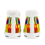 KENTE BLUE Canvas Shoes