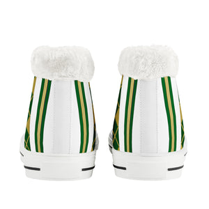 ARLEQUIN GREEN Unisex Canvas Shoes