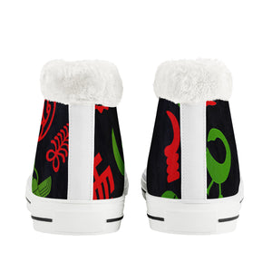 KMT WORLD WINTER HIGH TOP CANVAS SHOES