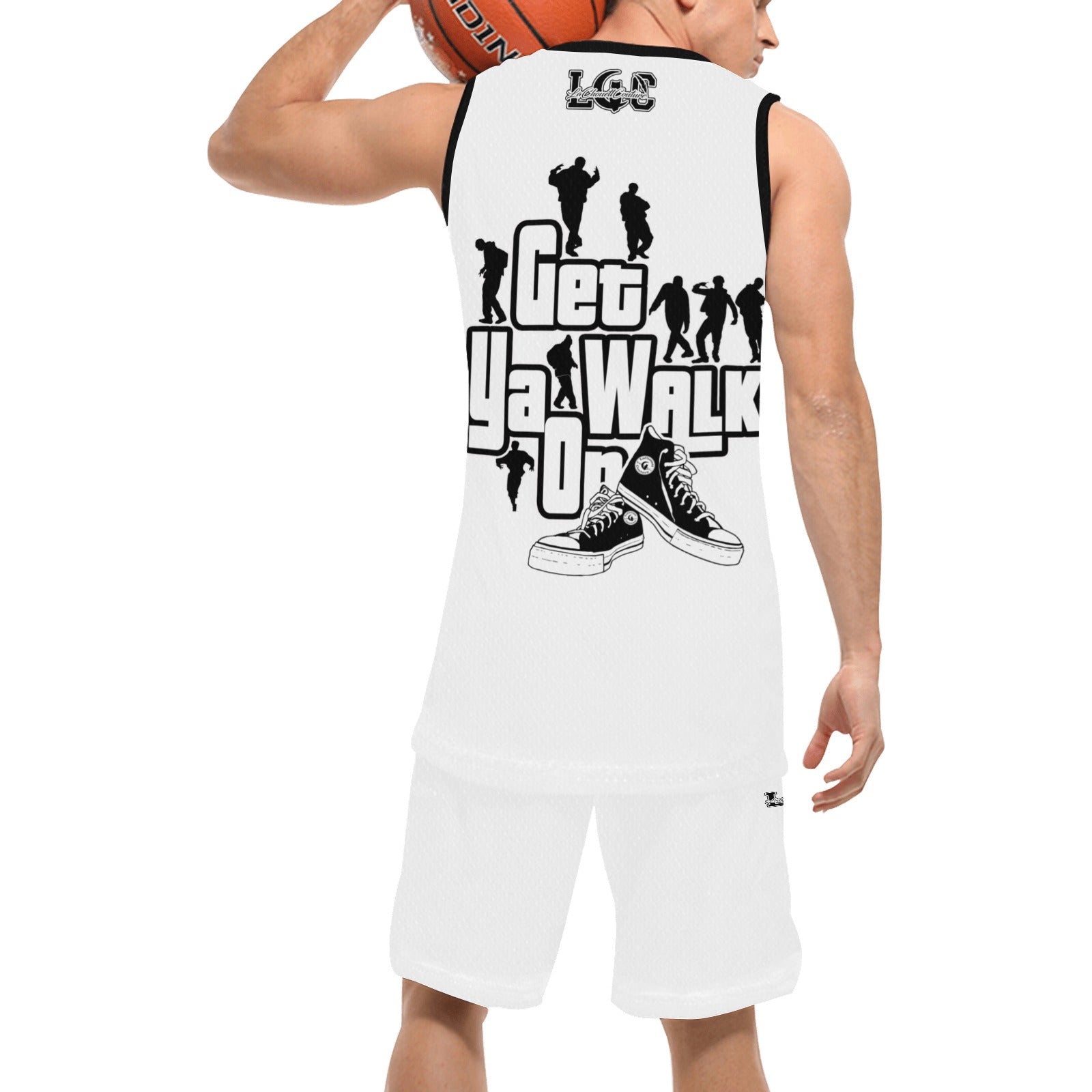 GET YA WALK ON Basketball Uniform with Pocket