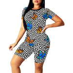 BUTTERFLY LCC Women's Short Yoga Set