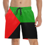 DIASPORA FR Men's Mid-Length Beach Shorts