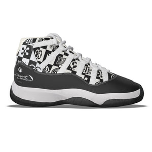 ADINKRA Men's High Top Basketball Shoes
