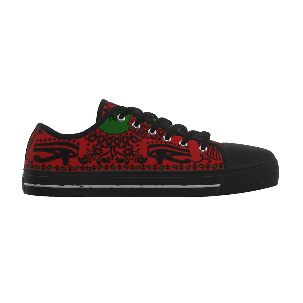 BANDANA RBG Women's Low-cut Canvas Shoes