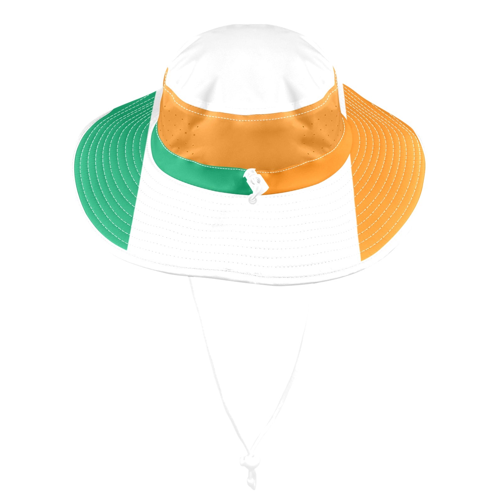COTE DIVOIRE FLAG Wide Brim Bucket Hat