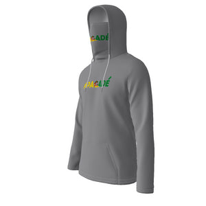 #PAGADE GREY Unisex Pullover Hoodie With Mask