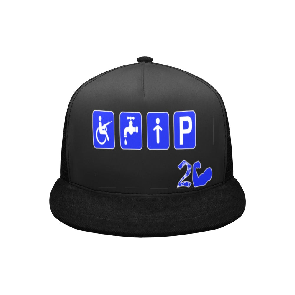 CRIP 2 HARD Trucker Hat H