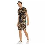 CHEETAH ANKH Men's Short Sleeve Shirt Sets