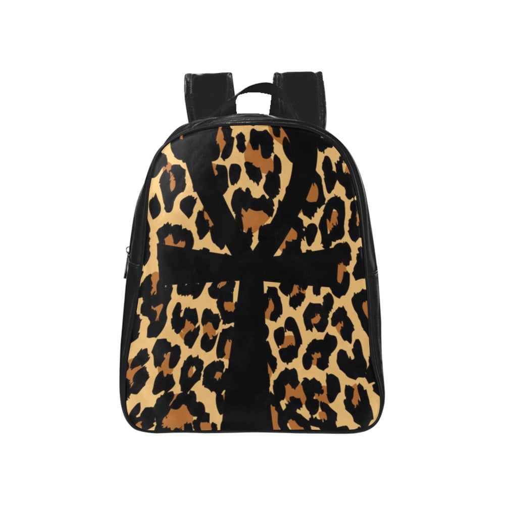 CHEETAH ANKH School Backpack (Medium)
